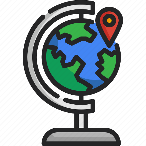 Global, world, map, location, placeholder, navigation, navigator icon - Download on Iconfinder