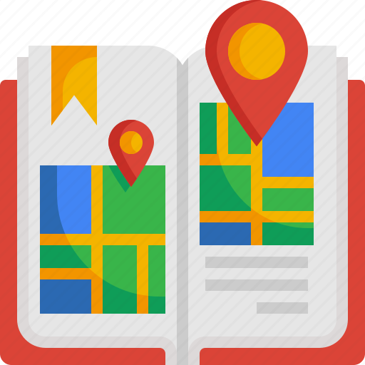 Guide, book, map, location, navigation, destination, gps icon - Download on Iconfinder