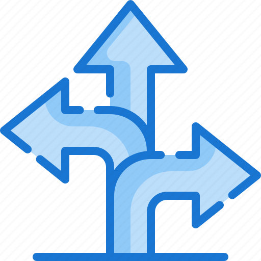 Arrows, turn, right, curve, left icon - Download on Iconfinder