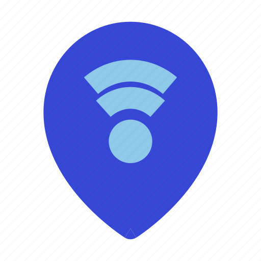 Map, marker, wifi icon - Download on Iconfinder