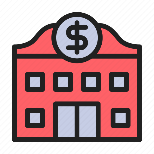 Banking, bank, finance, building icon - Download on Iconfinder