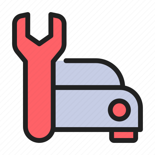 Vehicle, mechanic, car, garage, repair, maintenance, service icon - Download on Iconfinder