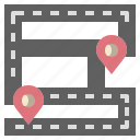 location, map, placeholder, pointer, street