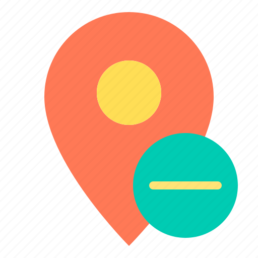 Delete, location, marker, navigator, pointer icon - Download on Iconfinder