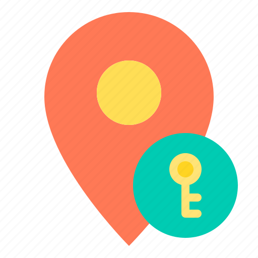 Key, location, marker, navigator, pointer icon - Download on Iconfinder