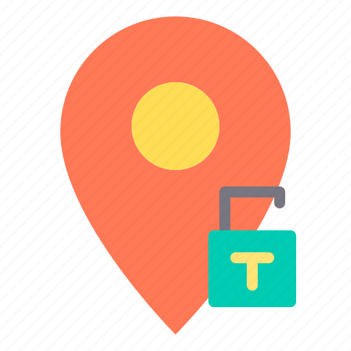 Location, marker, navigator, pointer, unlock icon - Download on Iconfinder