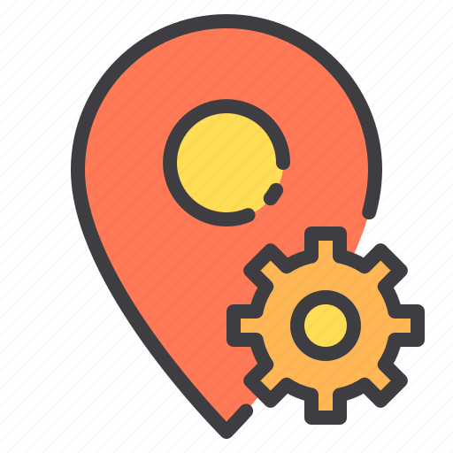 Location, marker, navigator, pointer, setting icon - Download on Iconfinder