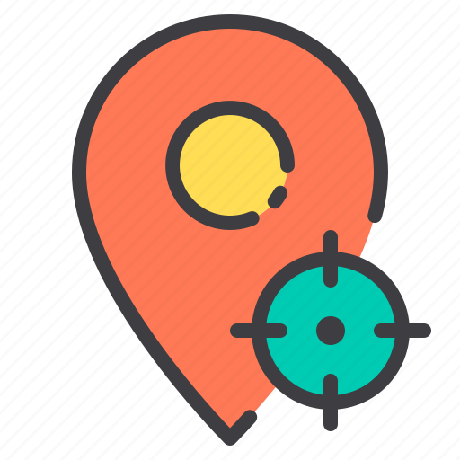 Location, marker, navigator, pointer, target icon - Download on Iconfinder