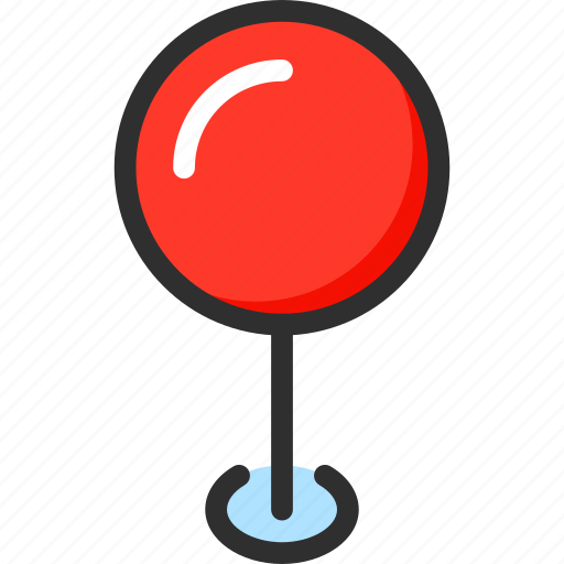 Circle, dot, location, map, marker, pin, pointer icon - Download on Iconfinder
