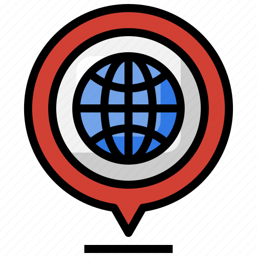 Internet, browser, pin, map, location icon - Download on Iconfinder