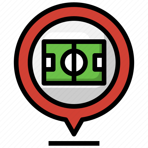 Stadium, sport, pin, game, location icon - Download on Iconfinder