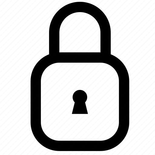 Keyhole, lock, locked, padlock, protected, secure, security icon - Download on Iconfinder