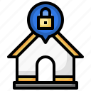 house, real, estate, lock, key, security