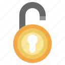 unlock, key, hole, security, secure