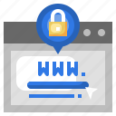 web, browser, lock, security, www