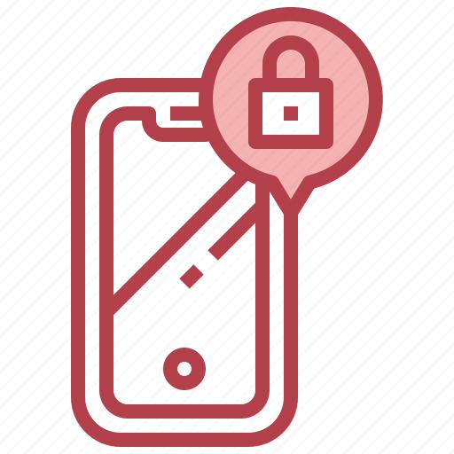 Smartphone, lock, electronics, protection, security icon - Download on Iconfinder