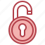 unlock, key, hole, security, secure 