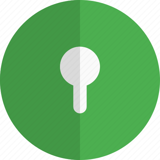 Keyhole, circle, login, unlock icon - Download on Iconfinder