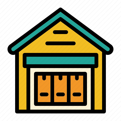 Warehouse, storage, delivery, box, parcel icon - Download on Iconfinder