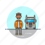 driver, logistic, truck, cargo, transport, vehicle, delivery, man 