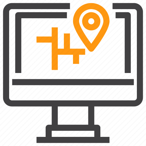 Cargo, delivery, map, shipping, transport icon - Download on Iconfinder