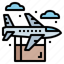 cargo, flight, plane, transportation