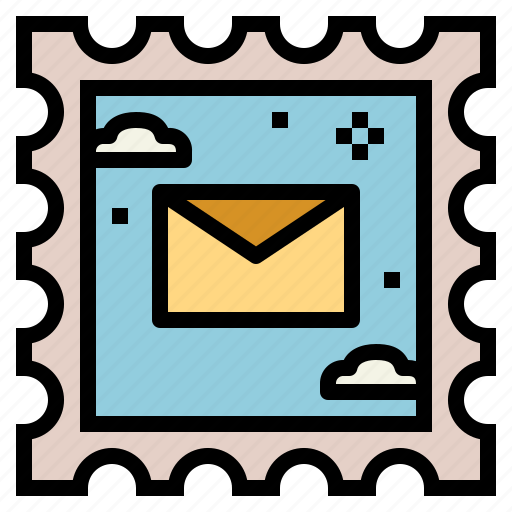 Letter, mail, mailing, stamp icon - Download on Iconfinder
