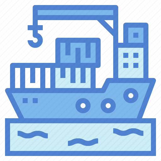 Cargo, distribution, ship, shipping, transport icon - Download on Iconfinder