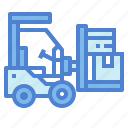 forklift, industrial, transport, truck