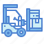 forklift, industrial, transport, truck 