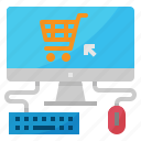 buy, cart, computer, online, shop