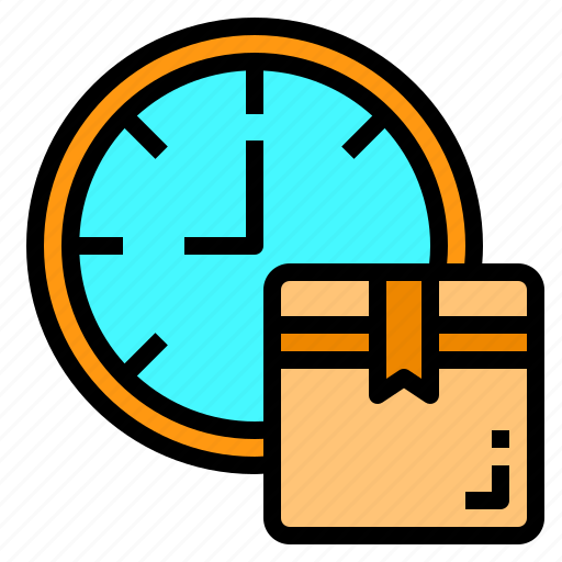 Cargo, clock, freight, industry, shipping, stock, storage icon - Download on Iconfinder