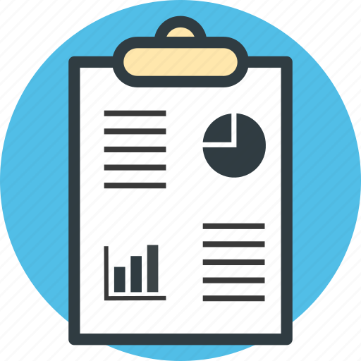Analytics, chart, doc, document, list, report icon - Download on Iconfinder