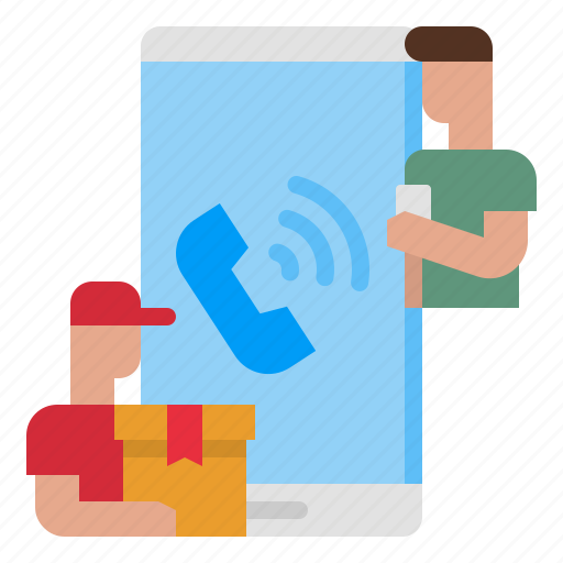 Call, customer, passenger, phone, sender icon - Download on Iconfinder