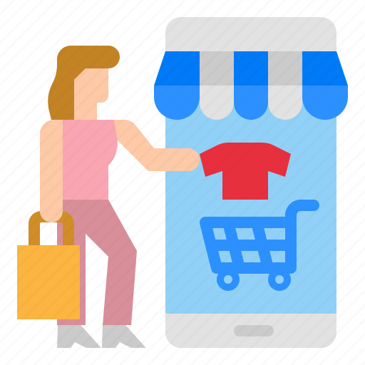 Mobile, online, shop, shopping, smartphone icon - Download on Iconfinder