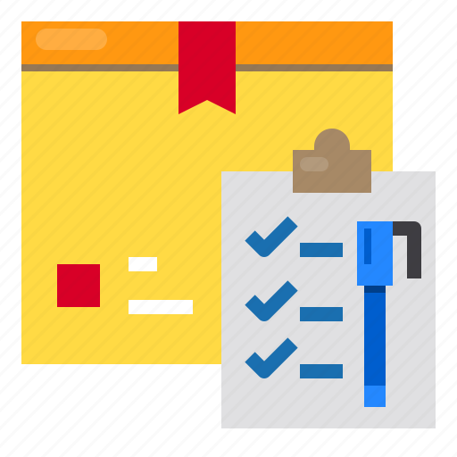 Checklist, delivery, list, logistics, shipping icon - Download on Iconfinder