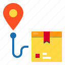 delivery, destination, location, logistics, map