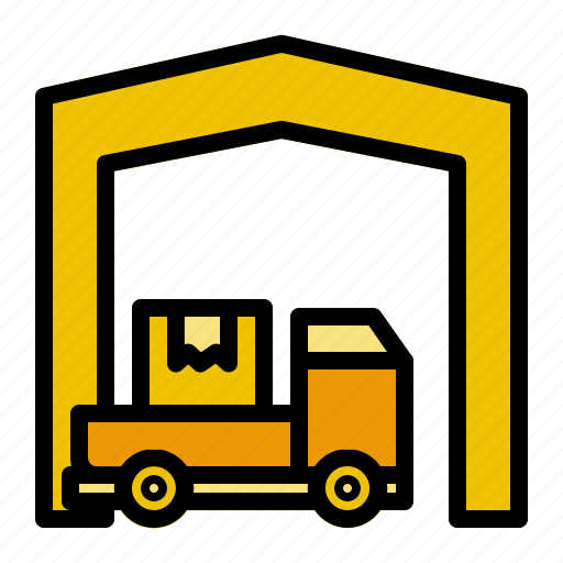 Warehouse, box, package, deliver, product, logistics, shipping icon - Download on Iconfinder