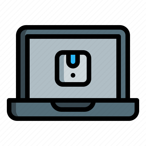 Box, computer, laptop, logistic, warehouse icon - Download on Iconfinder