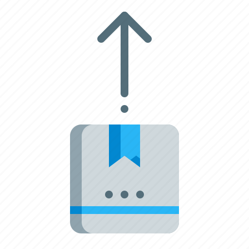 Box, filter, logistic, sort, up, warehouse icon - Download on Iconfinder