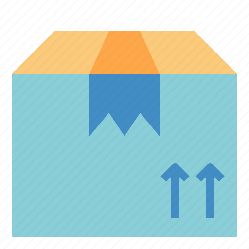 Package, shipment, side, this side up, up icon - Download on Iconfinder