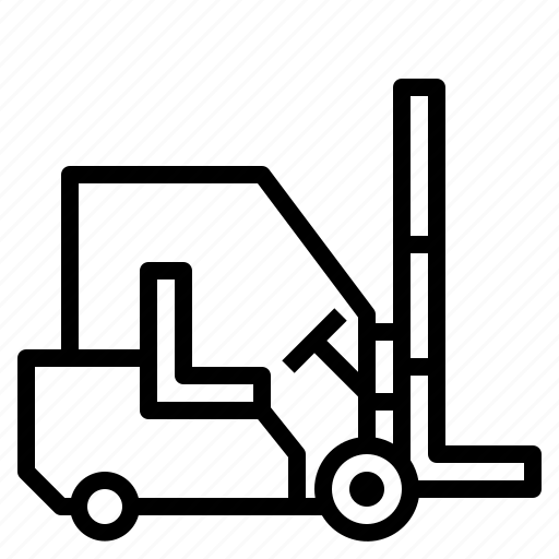 Forklift, industry, transportation, truck icon - Download on Iconfinder