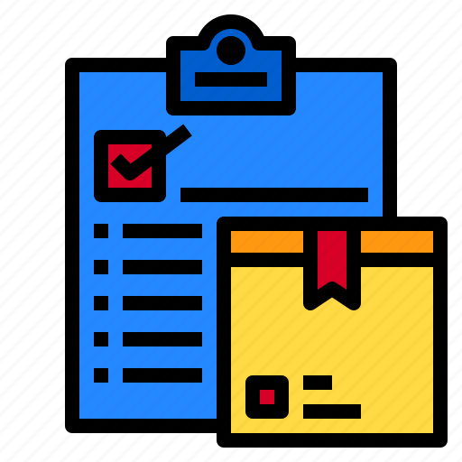 Checklist, delivery, list, logistic, logistics icon - Download on Iconfinder