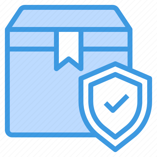 Box, insurance, package, security, shield icon - Download on Iconfinder