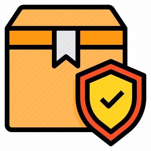 Box, insurance, package, security, shield icon - Download on Iconfinder