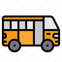 bus, delivery, public, transport, transportation