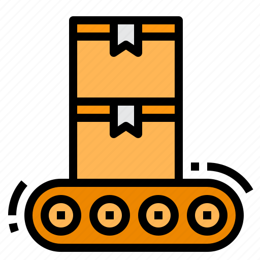 Conveyor, industry, machine, manufacture icon - Download on Iconfinder