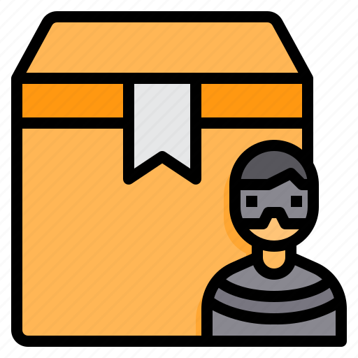 Delivery, package, robber, stolen, thief icon - Download on Iconfinder