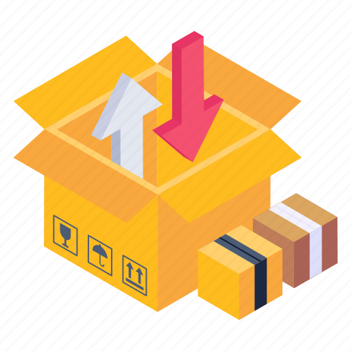 Parcel packaging, packages, logistics, logistic packaging, cargo packaging icon - Download on Iconfinder