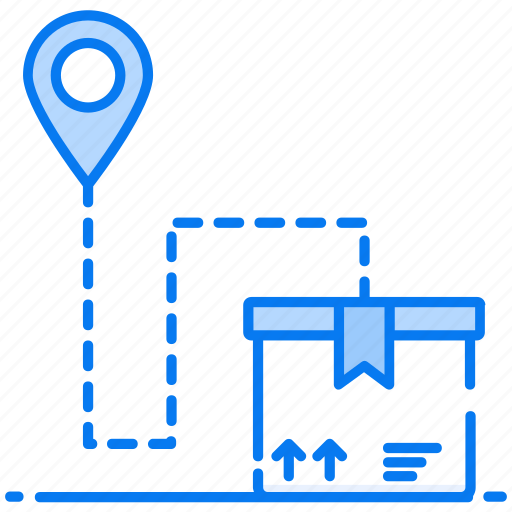 Delivery address, delivery destination, delivery direction, order tracking, reception, shipping address icon - Download on Iconfinder